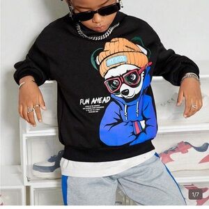 SHEIN panda Sweatshirt